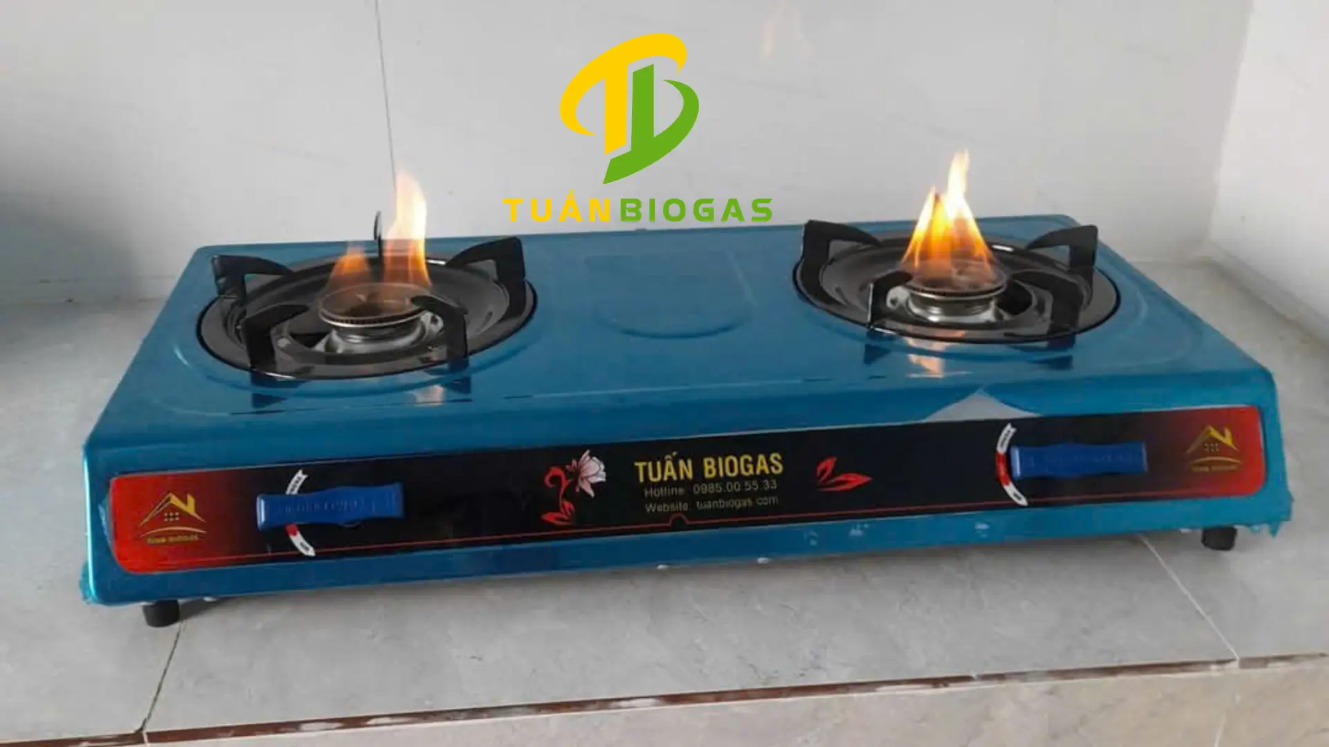 Bếp biogas cháy phập phù là dấu hiệu cần xả nước đọng tại bẫy nước